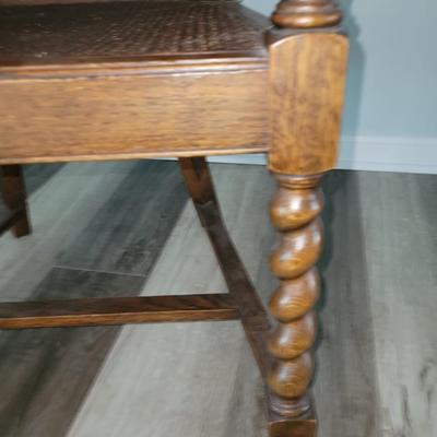 Barley Twist Caned Chair