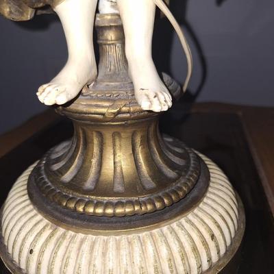 2 Antique French porcelin Lamps