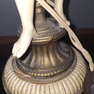 2 Antique French porcelin Lamps
