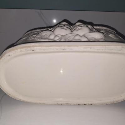 Cream Ceramic Planter