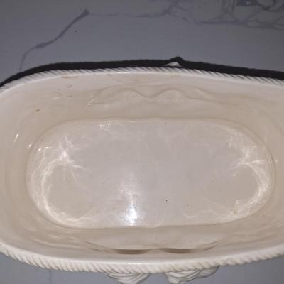 Cream Ceramic Planter