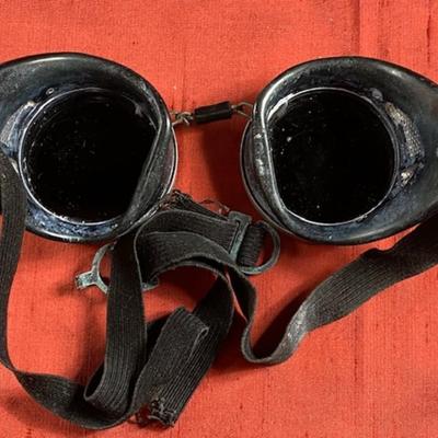 Antique Welding Goggles - Steam Punk Look