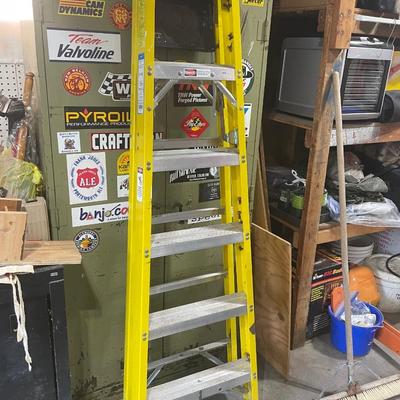 6’ fiberglass ladder