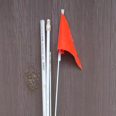 PVC & bike flag