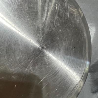 2 large galvanized bowls