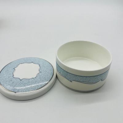 Trinket Box Lot Alabaster, Wedgwood And More