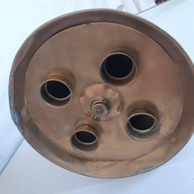 Antique copper vacuum washer rapid washer - laundry time!