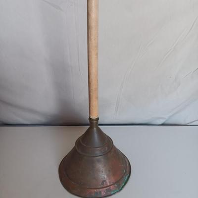 Antique copper vacuum washer rapid washer - laundry time!