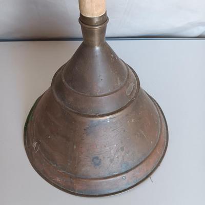 Antique copper vacuum washer rapid washer - laundry time!