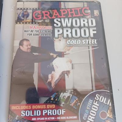 Knives collectible book with dvd's on knives = Solid Proof
