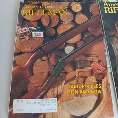 American Rifleman back issue magazines