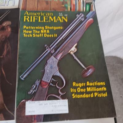 American Rifleman back issue magazines