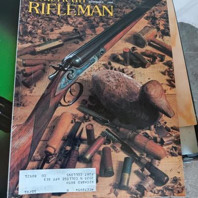 American Rifleman back issue magazines