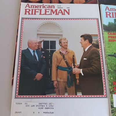 American Rifleman back issue magazines
