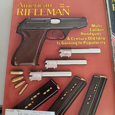 American Rifleman back issue magazines