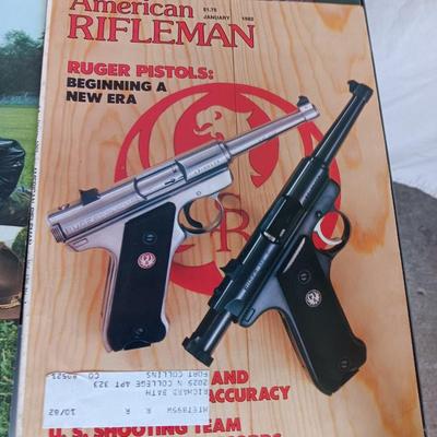 American Rifleman back issue magazines