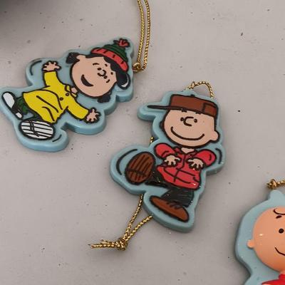 Snoopy holiday ornaments - Christmas and Halloween