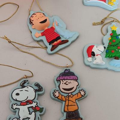 Snoopy holiday ornaments - Christmas and Halloween