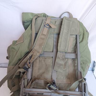 United military metal framed pack = Bug out bag
