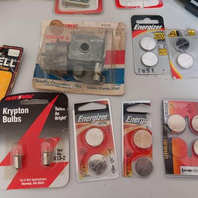 Variety of household hardware in divided organizing case