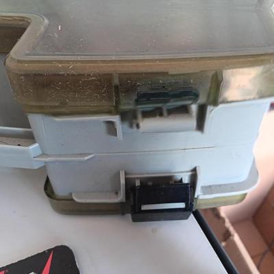 Variety of household hardware in divided organizing case