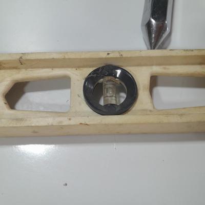 Nice level - Dewalt drywall hammer - plum boob with gammon's