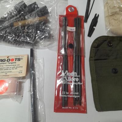 Gun cleaning tool - targets - and more