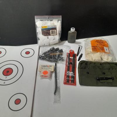 Gun cleaning tool - targets - and more
