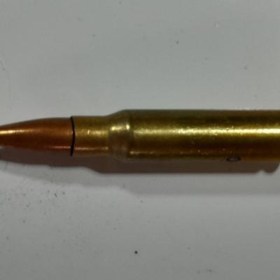 Assortment of Ammunition in bandoleers = 5 round clips