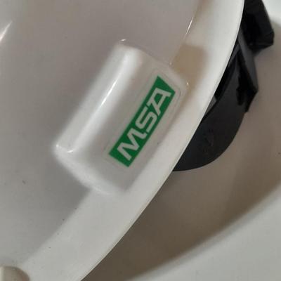 Two nice adjustable SEI hardhats - size medium