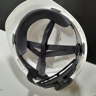 Two nice adjustable SEI hardhats - size medium