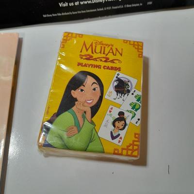 Disney Mulan collectibles - movie poster stand up - Valentines cards and more