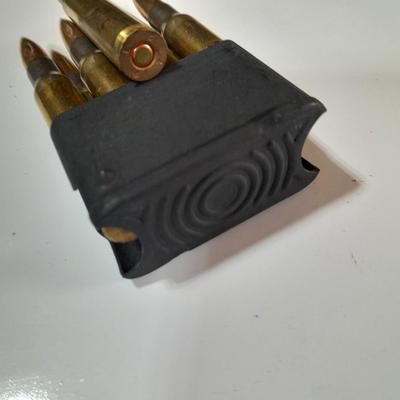 Ammunition in bandoleer - 30 BALL M2 8 rounds per clip