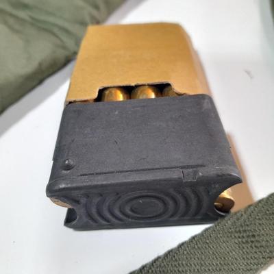 Ammunition in bandoleer - 30 BALL M2 8 rounds per clip