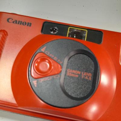 Fun small electronics - 35 mm Camera - cd player - watch - and memory maze game
