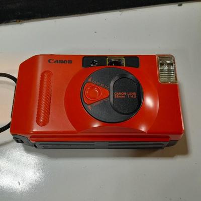 Fun small electronics - 35 mm Camera - cd player - watch - and memory maze game