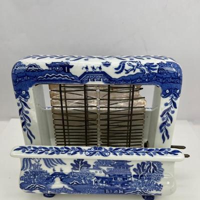 Pan Electric Toastrite rare Blue Willow pattern toaster