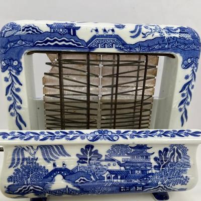 Pan Electric Toastrite rare Blue Willow pattern toaster