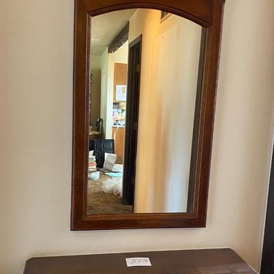 Mirror and Shelf