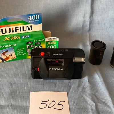 Pentax Camera and Film