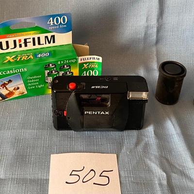 Pentax Camera and Film