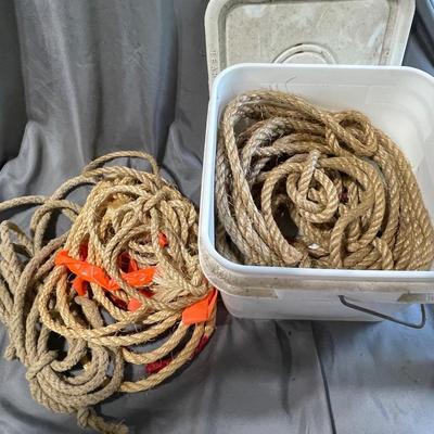 Rope bucket