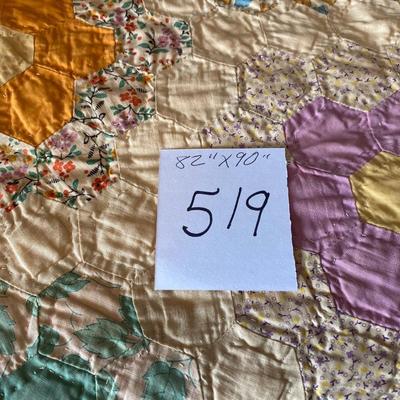 Vintage Flower Garden Quilt