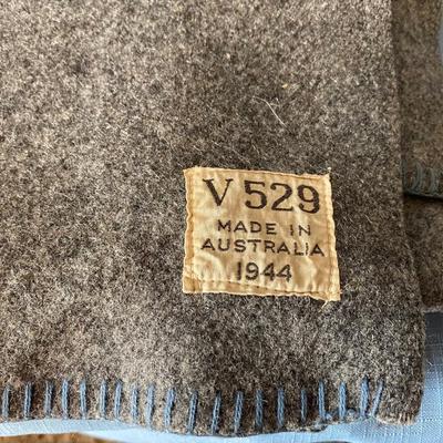 1944 Vintage Wool V529 Blanket
