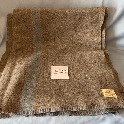 1944 Vintage Wool V529 Blanket