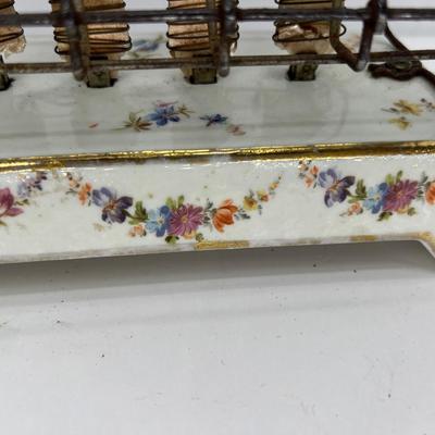 Antique 1908 Decorated Porcelain GE Toaster D12 Model A