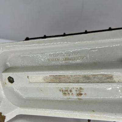 Antique 1908 Decorated Porcelain GE Toaster D12 Model A
