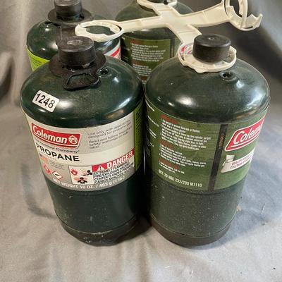 Propane bottles
