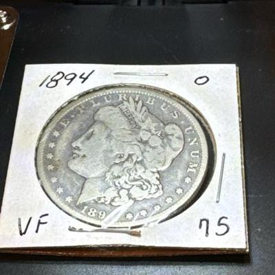 1894 O MORGAN KEY DATE VF