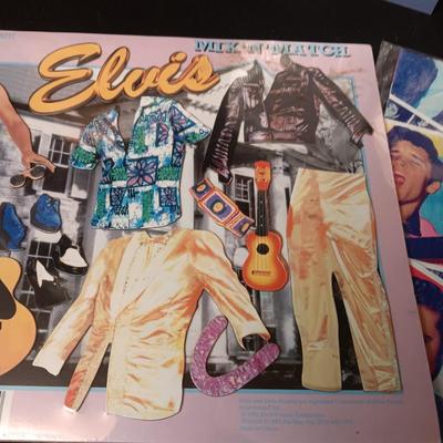ELVIS BLANK GREETING CARDS, GIFT WRAP AND MAGNET DRESS UP ELVIS